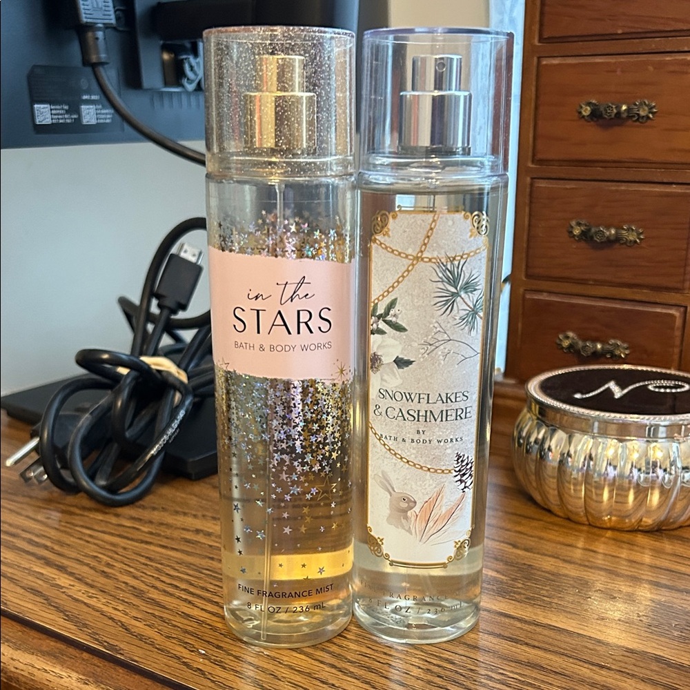 in the stars and snowflakes and cashmere